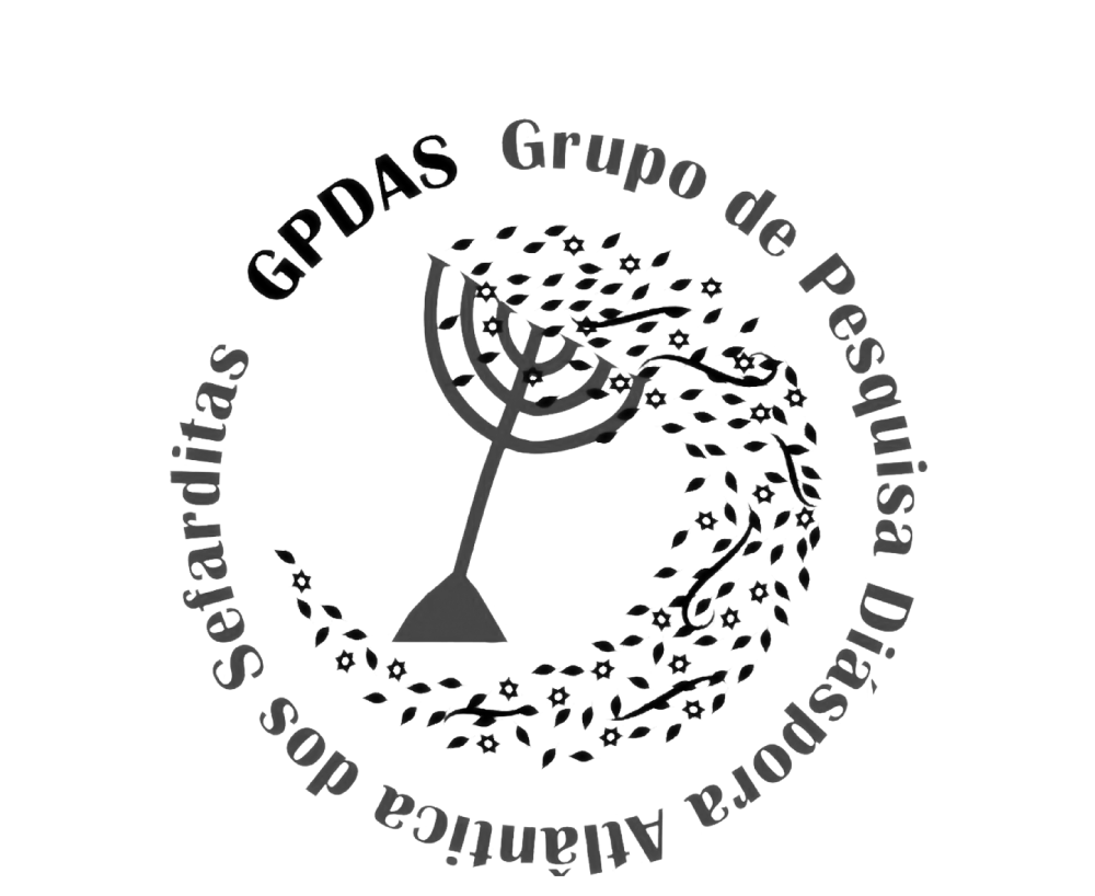 Grupo de Pesquisa Diáspora Atlântica dos Sefarditas com logotipo diaspora